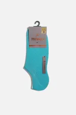 Mısırlı Erkek Bambu Tekli Yazlık No Show Çorap Mavi