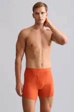 Modal By TENCEL SPARTACUS PLUS PERFORMANCE Long Boxer Shorts in Red (from Egypt)