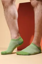 Mısırlı Erkek Modal Tekli Yazlık No Show Çorap Yeşil
