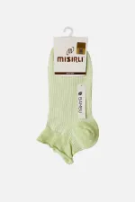 Mısırlı Kadın Bambu Tekli Yazlık Sneaker Çorap Mint