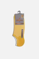 Mısırlı Erkek Modal Tekli Yazlık No Show Çorap Sarı