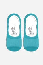 Mısırlı Women's Bamboo Single Summer Ballet Socks Blue