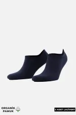 Mısırlı Erkek Organik Pamuklu 6 Çift No Show Çorap Çok Renkli