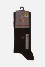 Mısırlı Men's Organic Cotton Single Socket Socks Brown