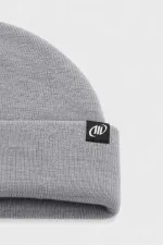 Mısırlı Unisex Yün Kıvrık Düz Bere - Javier Melanj Gri