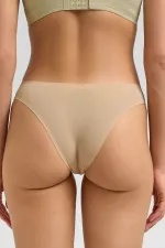 Mısırlı Lazer Kesim Dayanıklı Kenar Brazilian Külot Ten