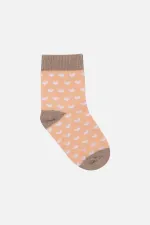 Mısırlı Kız Pamuklu 3 Çift Bebek Ve Çocuk Çorap Çok Renkli