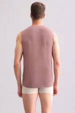 Mısırlı BAMBU ZEUS Regular Fit Bisiklet Yaka Sporcu Atlet / T-Shirt Lavender