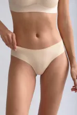 Culotte invisible égyptienne beige découpée au laser