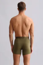 Mısırlı ORGANIC Cotton SPARTACUS PLUS PERFORMANCE Long Boxer Dark Khaki