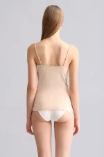 Mısırlı Modal By TENCEL SARAH İnce Askılı Atlet Ten