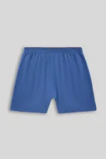 Boxer en coton indigo pour homme, de marque égyptienne Ares