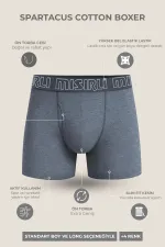 Mısırlı SPARTACUS PERFORMANCE Long Boxer Lacivert