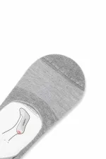 Chaussettes de ballet d'été simples en bambou pour femmes égyptiennes, grises