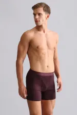 Mısırlı Modal By TENCEL SPARTACUS PLUS PERFORMANCE Long Boxer Mor