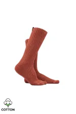 Mısırlı Kadın Pamuklu Havlu 6 Çift Kutulu Soket Çorap Çok Renkli