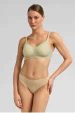 Mısırlı Lazer Kesim Dayanıklı Slip Külot Ten