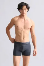 Mısırlı Modal By TENCEL Compact Cotton Classic Boxer Anthracite