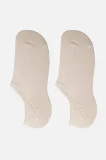 Mısırlı Kadın Bambu Tekli Yazlık No Show Çorap Bej