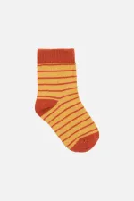 Mısırlı Kız Pamuklu 3 Çift Bebek Ve Çocuk Çorap Çok Renkli