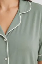 Egyptian Women's Modal Pajama Set, Light Green