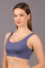 Mısırlı New Bra Desteksiz Hayalet Bralet Sütyen Antrasit