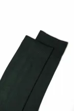 Mısırlı Men's Mercerized Single Super Thin Sock Green