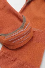 Mısırlı Kadın Bambu Tekli Yazlık Babet Çorap Kiremit