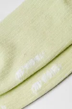 Mısırlı Kadın Bambu Tekli Yazlık No Show Çorap Yeşil