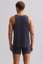 Mısırlı ORGANIC Pamuklu ZEUS LUXURY Regular Fit Basic Atlet Antrasit