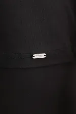 Mısırlı ORGANIC Pamuklu ZEUS LUXURY Regular Fit Bisiklet Yaka Fanila / T-Shirt Siyah