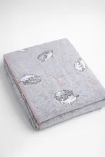 Couverture polaire égyptienne unisexe grise