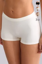 Boxers Modal By TENCEL ANNA d'Égypte, noir-beige-écru