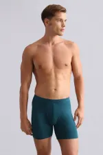 Mısırlı BAMBOO ZEUS Regular Fit Long Boxer Fit Green