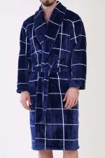 Robe Welsoft pour homme, bleu marine, style égyptien