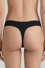 Egyptian Laser Cut Thong Black Egyptian Laser Cut Thong Black