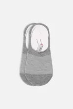 Mısırlı Kadın Modal Tekli Yazlık Babet Çorap Gri