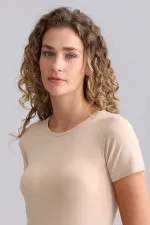 Débardeur/T-shirt à col rond en modal égyptien TENCEL VICTORIA Ten