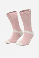 Chaussettes simples en laine d'alpaga rose pour homme, d'origine égyptienne