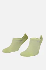 Mısırlı Kadın Bambu Tekli Yazlık No Show Çorap Yeşil