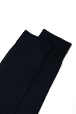 Mısırlı Erkek Merserize Tekli Uzun Çorap Lacivert