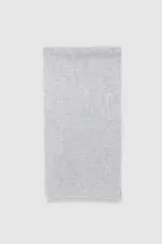 Mısırlı Unisex Yün Atkı Bere Takımı - Roseluis Açık Gri