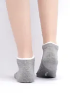 Mısırlı Kadın Modal Tekli Yazlık Sneaker Çorap Gri