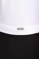 Mısırlı ORGANIC Pamuklu ZEUS LUXURY Regular Fit Basic Atlet Beyaz