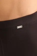 Mısırlı ORGANIC Pamuklu ZEUS LUXURY Regular Fit Metal Armalı Boxer Kahverengi