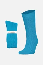 Mısırlı Unisex Pamuklu Bio Cotton Kışlık Soket Çorap Mavi