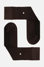 Mısırlı Men's Organic Cotton Single Socket Socks Brown