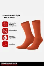 Mısırlı Unisex Bambu Özel Sıkılaştırıcı Teknolojiyle Uçuş Ve Pilot Soket Çorap Pas Kırmızı Mısırlı Unisex Bambu Özel Sıkılaştırıcı Teknolojiyle Uçuş Ve Pilot Soket Çorap Pas Kırmızı