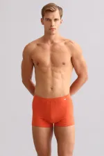 Mısırlı BAMBU ZEUS LUXURY Regular Fit Metal Armalı Boxer Pas Kırmızı