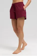 Mısırlı Kaşkorse Şort Bordo